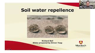 11 Soil Water Repellence (WA)