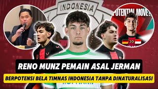 NGERI!! Reno Munz, Pemain Asal Jerman Berpotensi Bela Timnas Indonesia Tanpa Dinaturalisasi