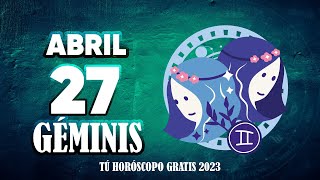 GÉMINIS ♊ 😣 𝐒𝐄 𝐃𝐄𝐒𝐂𝐔𝐁𝐑𝐄 𝐀𝐋𝐆𝐎 🤬 𝐈𝐌𝐏𝐀𝐂𝐓𝐀𝐍𝐓𝐄 🤬 Horoscopo de hoy 27 DE abril 2023🔮 horóscopo diario