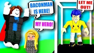 Bacon Man Videos 9tubetv - bacon man meets bacon woman on roblox roblox admin commands troll roblox funny moments