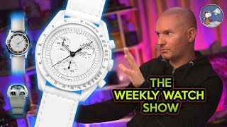 The Moonswatch Snoopy Moonphase Omega X Swatch Lands Plus The Latest Watch News