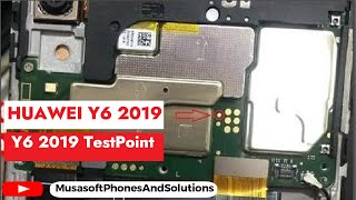 Test Point for  Huawei Y6 2019 T.P  to hardreset and Remove FRP 2023