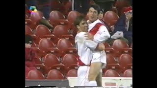 Athletic de Bilbao 0 - Rayo Vallecano 1. Copa del Rey 1999/2000.
