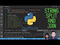 How to Code PYTHON: *String Split and Join*