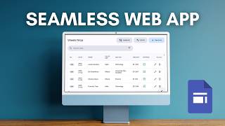 Seamless Apps Script Web App Embed in Google Sites