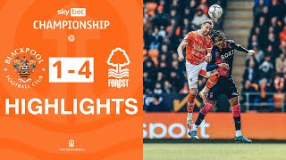 Highlights | Blackpool v Nottingham Forest