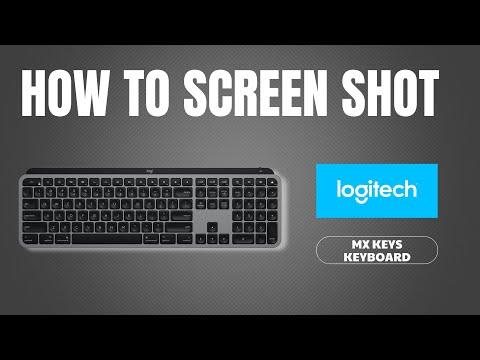 How to take a screenshot on a Logitech keyboard?