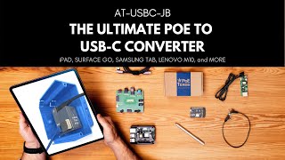 The Ultimate PoE to USB-C Converter for iPad, Surface Go, Samsung Tab, Lenovo, and any Tablet