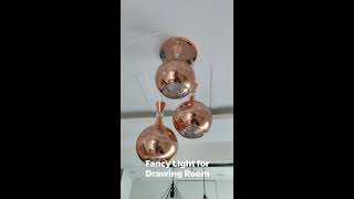 Fancy Light for Drawing Room, Stylish Light for Hall from Tilak Nagar, Glass Light #Shorts