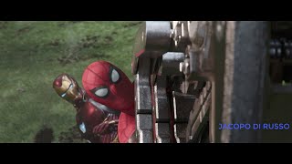 Spider-Man e Iron Man vs Cull Obsidian - Avengers: Infinity War ITA