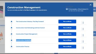 Coursera Qiuz answers Construction Scheduling Introduction to Construction Scheduling