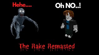 Playing The Rake Remastered | Roblox The Rake REMASTERED