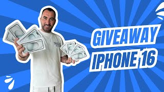 🔴GIVEAWAY-UL ANULUI🔴 Dau 3x iPhone 16 la 250k abonati