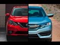 2017 Nissan Sentra SR Turbo vs. 2016 Honda Civic