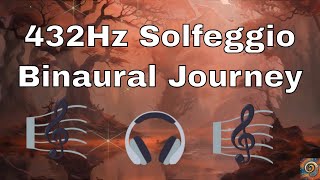 Another 432Hz Solfeggio Binaural Journey - FULL ONE HOUR  #432hz