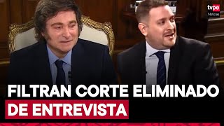 Polémica en Argentina por corte eliminado de entrevista a presidente Javier Milei por criptomoneda