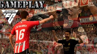 FC 24, Race For LaLiga, Game 1: Athletic Bilbao (P1) vs Real De Madrid (P2), Ps4 Gameplay