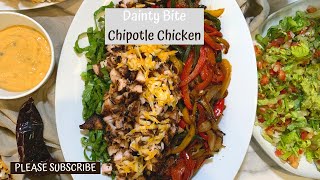 How To Make Great Chipotle Chicken/ grilled and so healthy