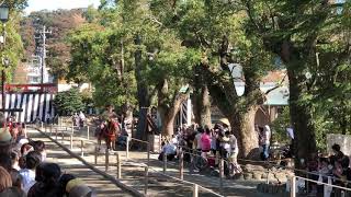 2018年鎌倉鶴岡八幡宮崇敬会流鏑馬 お