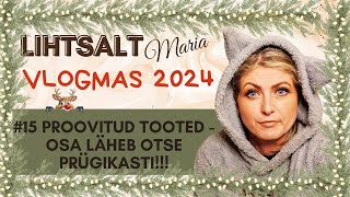 VLOGMAS 15 | OSA OTSE PRÜGIKASTI - TOOTED, MIDA OLEN KASUTANUD | LIHTSALT MARIA