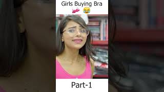 Girls Buying Bra 😂😂 | Deep Kaur | #girls #shopping #bra #comedy #funny #shorts