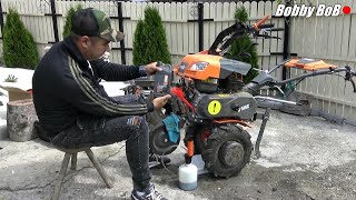 Revizie motocultor O'Mac MC700 - 7 cp + pregatire de cosit MV15000e - 15 cp