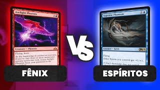 IZZET FÊNIX vs. MONO BLUE ESPÍRITOS | Magic: The Gathering (Pioneer Gameplay IRL)