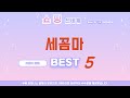 세꼼마 필수 구매 추천 TOP5