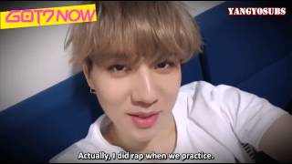 [ENG] 150726 GOT7 NOW Yugyeom did rapping today