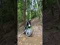 急斜面をklx230rでシバいてきた【kawasaki klx230r】 shorts kawasaki klx230r dirtbike trekkingbike 山遊び