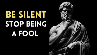 Speak Less, Inspire More | 10 Traits of the Selectively Silent | Marcus Aurelius Stoicism