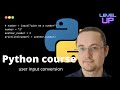 [5] Python tutorial with vscode.dev - Convert user input #string to #int in #python #beginners