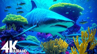 4K Underwater Wonders of the Red Sea - Colorful Coral Reef Inhabitants (4K VIDEO ULTRA HD)