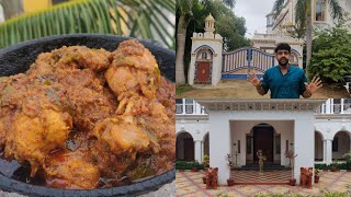 Chettinadu House Tour - Karaikudi Chettinadu Chicken Curry