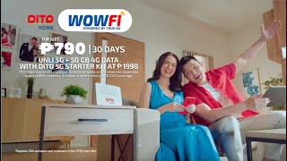 Mapapa-WOW ka sa DITO Home WOWFi! | DITO Telecommunity