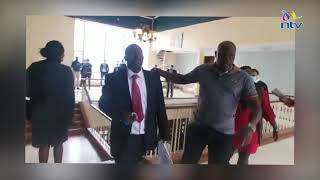 Chaos break at Nairobi county assembly as pro -Sonko MCAs try to serve Elachi suspension order