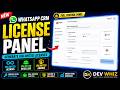 WhatsApp CRM Reseller Panel Source Code With Activation System | waba crm