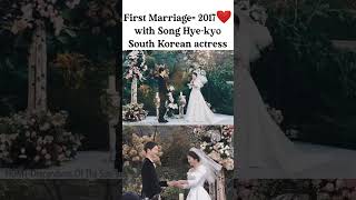 Song Joong-ki with wife katy louise saunders❣️and ex-wife Song Hye-kyo 💔#shortvideo