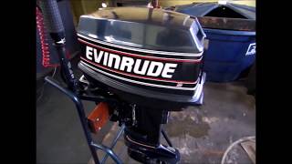 DTS - Motor Popa Evinrude 25 ano 1989 - 1/2 - Revisão Rabeta