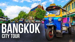 Bangkok City Tour | Cielo Sky Bar | Wat Benchamabophit  | W District | Amphawa Floating Market