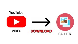 How to save YouTube video in mobile gallery | youtube video ko gallery me save kaise kare