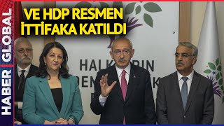 Altılı Masa Yedili Masa Oldu! HDP Kılıçdaroğlu'na Desteğini Resmen Açıkladı