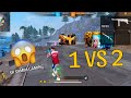 Last Moment 1v2 😱 MP40 KING 👑 #freefire #sksamimgaming