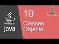 Java Beginner Tutorial 10 - How to create Classes and Objects