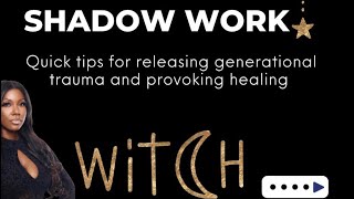 SHADOW WORK IS DEMONIC!!