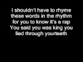 Eminem - Not Afraid (Lyrics+Song)