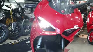 2021 두카티 파니갈레 V2 / DUCATI PANIGALE V2 / 955CC 155마력 레플리카 레이스 바이크 / V2 EXHAUST SOUND