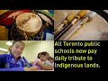 toronto school paying tribute to indigenous lands