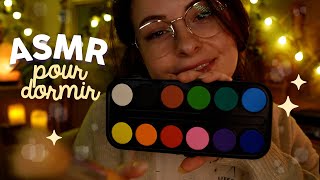 Tu es ma source de créativité ✨ Je te peins le visage et je te dessine | ASMR pour dormir