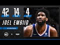 Joel Embiid GOES OFF for 42 PTS in 76ers’ win over Pelicans